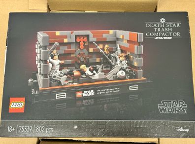 Lego Death Star Trash Compactor Diorama 75339
