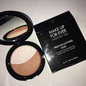 Makeup forever highlighter & bronzer duo
