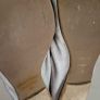 Lou Lou Grey Leather Flats with Bows Sz 41 (Fit 8-8.5 UK) - Rrp 245 (New) Image 7