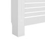 Radiator Covers 2 pcs White 172x19x81.5 cm MDF Image 5