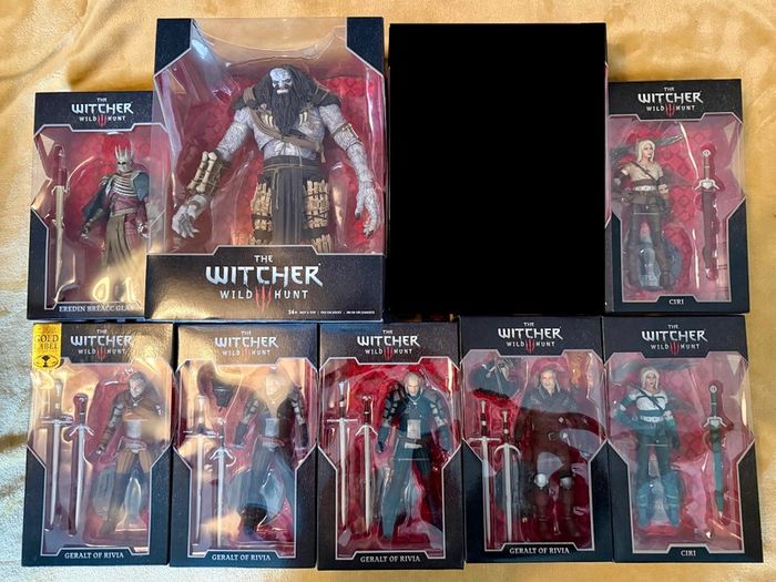 McFarlane The Witcher Action Figure Collection (8 figures)