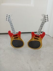 Guitar dress up glasses