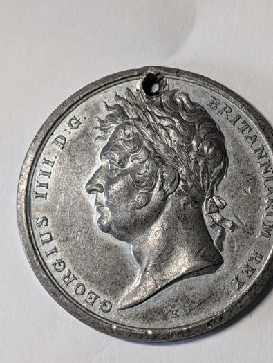 1821 Medal visit to Dublin.