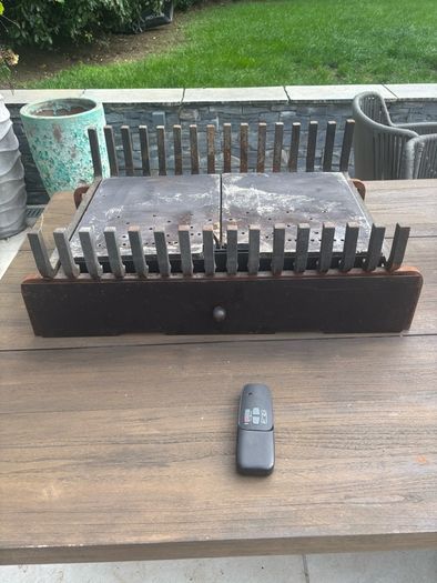 Gas Fire Engine, basket & Remote Control