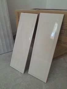 Metro Hueso Cream Subway Tile