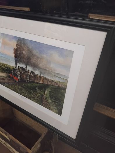 The Dingle Train framed print