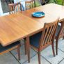 Mid Century Vintage G Plan Dining Table & Chairs Image 6