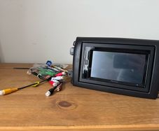 Pioneer car stereo AVH-A240-BT