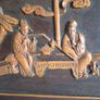 Chinese Carved Wooden Wall Panel Image 2
