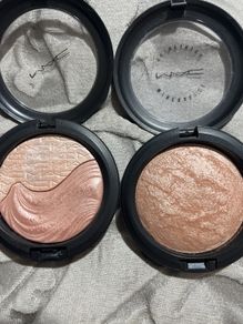 Mac highlighters in definitely defined, mac soft & gentle