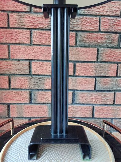 Al Frank Black Wrought Iron Table Lamp