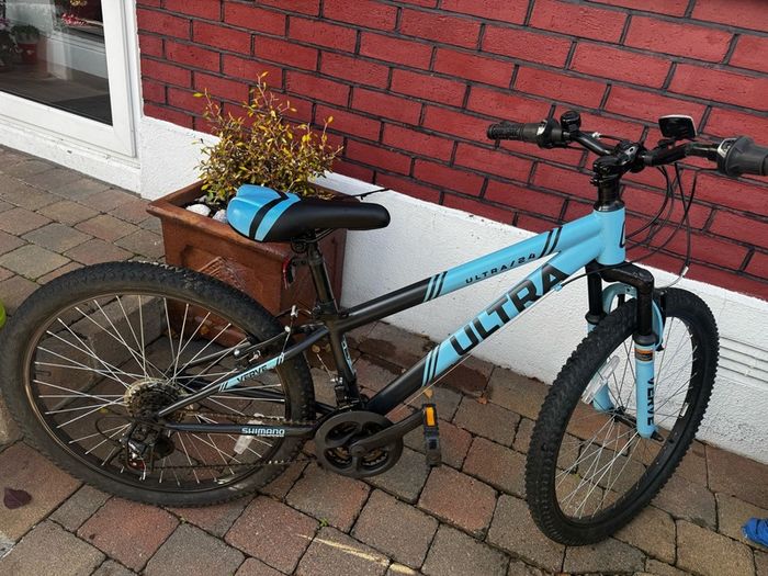 24 Inch Verve Ultra Mountain Bike Blue