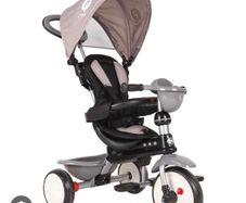 QPlay Cosy Tricycle/trike Bike Gray