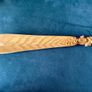 Vintage 1970s Repro Hand Carved Shoehorn with Elephant Motif Handle in sturdy Resin Image 9