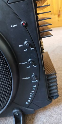 Infinity subwoofer + speakers front and rear