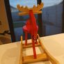 Wooden Reindeer childs/Toddler rocker Image 2