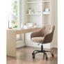 Office Chair Swivel Desk Chair padded  Height Adjustable 110kg Load Capacity Breathable Fabric Study Image 2
