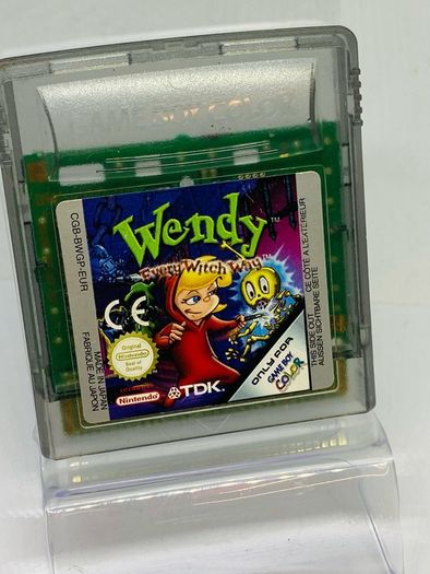 Wendy Every Witch Way Nintendo Game Boy Color Cart Only