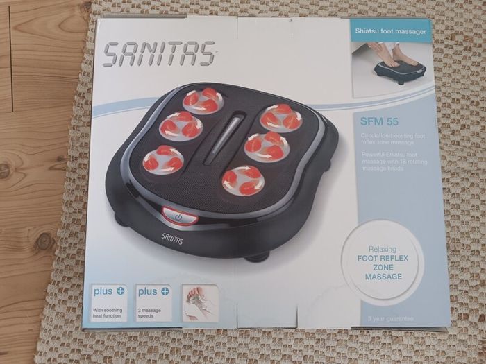 Shiatsu foot massager