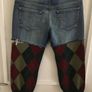 2B funky three quarter length jeans 30 inch waist and full length waist to hem is 31 inches new with tags made in Greece FREE STANDARD POSTAGE INCLUDED Image 6