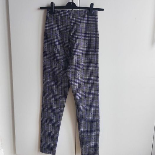 Tartan leggings