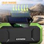 Emergency Solar Hand Crank Radio 5000mAh Power Bank Charger Flash Light Outdoor Camping Survival Radio outdoor survival Image 7