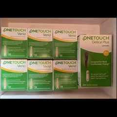 One touch Verio blood glucose diabetes test strips brand new