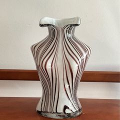Vintage Murano Glass Female Torso Vase