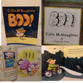 Boo! Preston Pig storybook