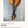 Pair of Vintage Wooden Shoe Stretchers Image 4