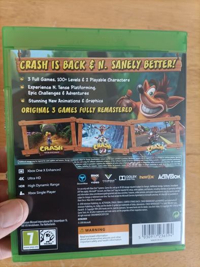 Xbox Crash Bandicoot