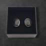 925 Silver Black Onyx Stud Earrings Image 10