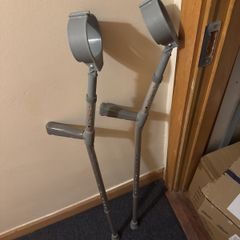 pair of crutches
