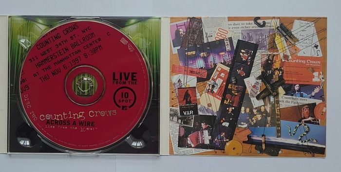 The Counting Crows - Across A Wire (live in New York) CD