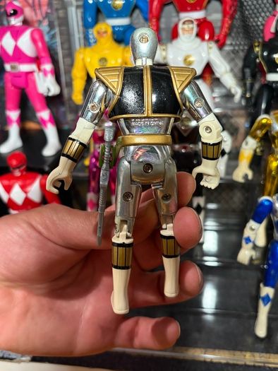 1995 Power rangers movie Bandai  metallic Rangers 6 rangers