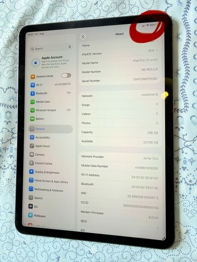 Cellular Apple iPad Pro 11