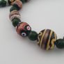 Antique Venetian Style Mix Glass Beads Necklace Image 8