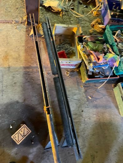 Van Roof Ladder Rack with Rear Rollers - Gutter Mount - HiAce / Older Vans