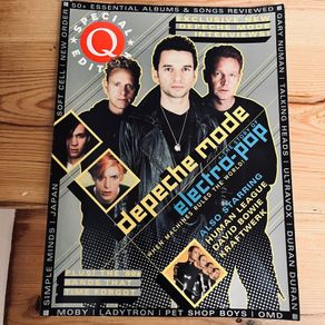 Q magazine. Electro Pop special