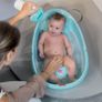 (EUR30) 100% MADE IN ITALY OKBaby Onda Baby Compact Shower Baby Bath, Turquoise Image 5
