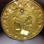 Vintage Brass Wall Plate Image 3
