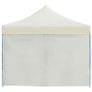 Folding Pop-up Party Tent with 8 Sidewalls 3x9 m Cream Image 6