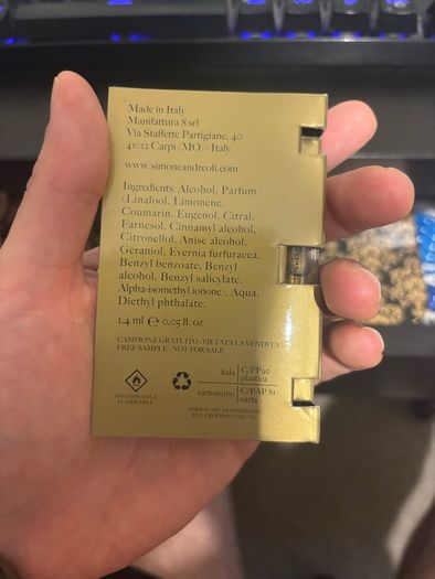 ETERNO Extrait de parfum