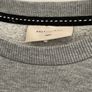 dress freequent brand size small grey sweatshirt dress with side slits Image 3