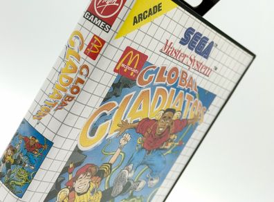McDonald's Global Gladiators for Sega Master System - Boxed and Minty