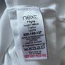 Next girls white polo shirts long sleeve 2 pack age 10 to 11 years - New Image 4
