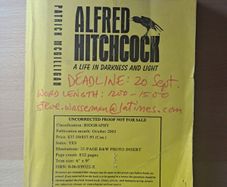 Alfred Hitchcock Uncorrected Proof