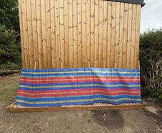 camping 4X1m wind breaks