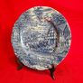 Enoch Wedgwood "Dickens coaching days"  Blue  dinner plate Image 2