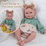 NEW SALE | Reborn-Baby Dolls 20 inch Lifelike Baby Dolls Cute Grils Soft Vinyl Realistic Newborn Image 5